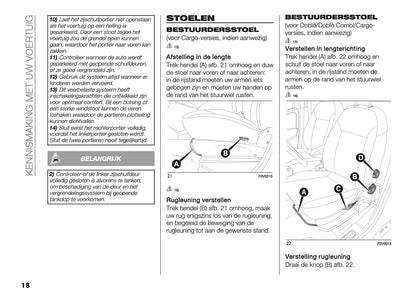 2018 Fiat Doblò Gebruikershandleiding | Nederlands