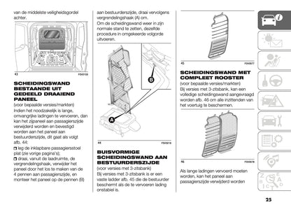 2018 Fiat Doblò Gebruikershandleiding | Nederlands