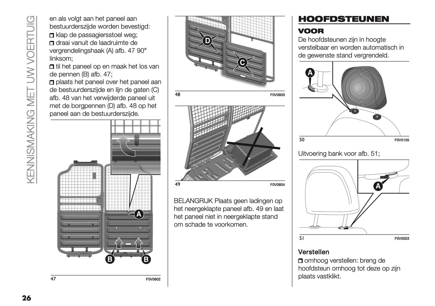 2018 Fiat Doblò Gebruikershandleiding | Nederlands