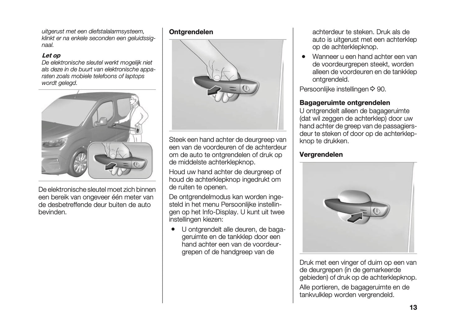 2023-2025 Fiat Doblo Gebruikershandleiding | Nederlands