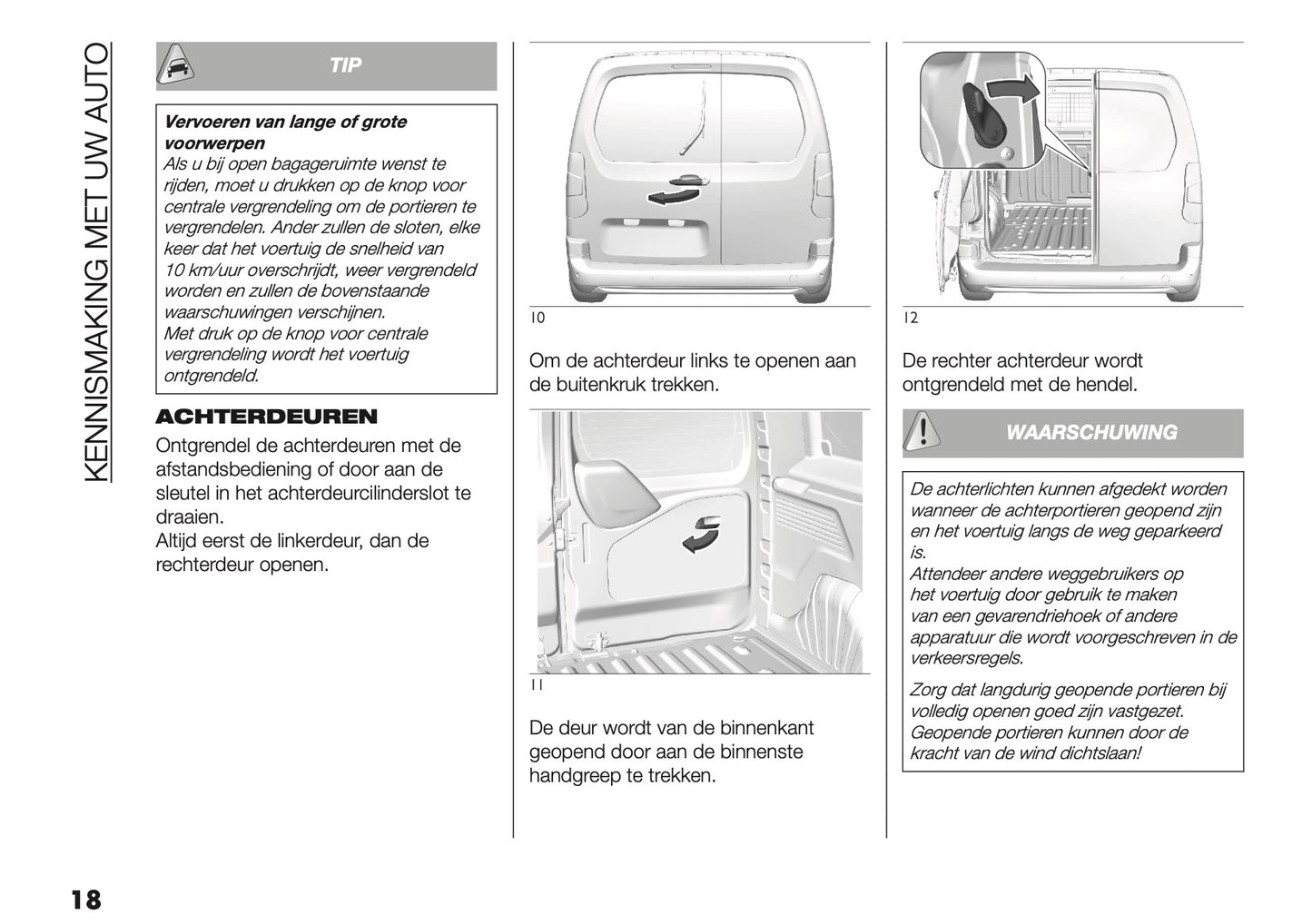 2025 Fiat Doblo Owner's Manual | Dutch