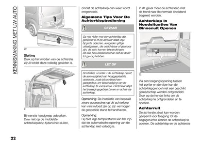 2025 Fiat Doblo Owner's Manual | Dutch
