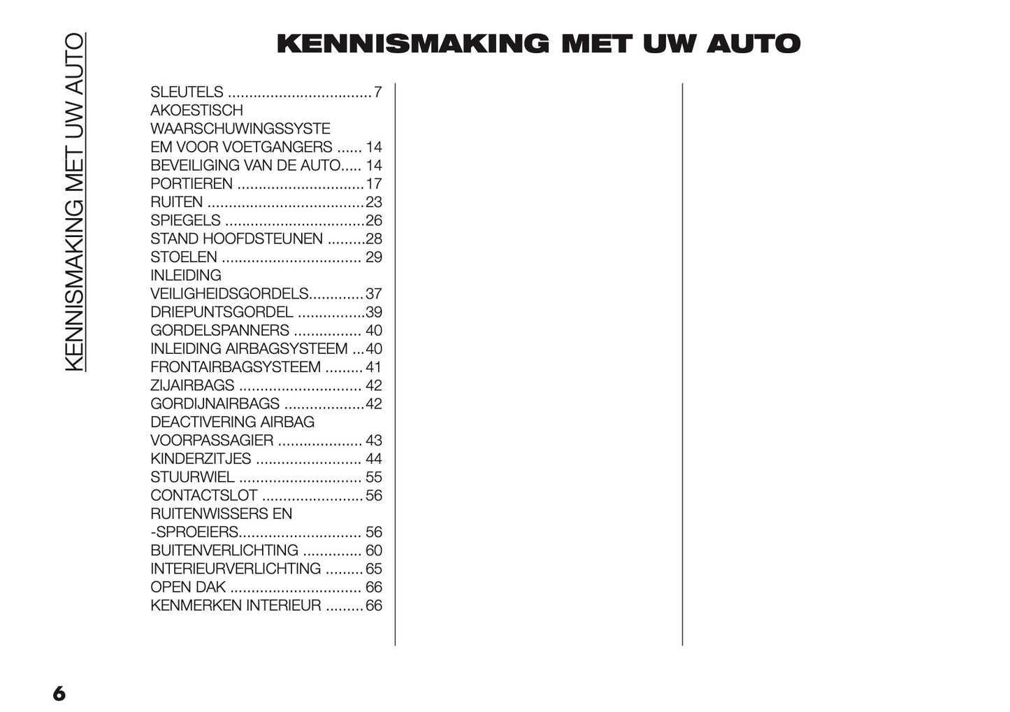 2025 Fiat Doblo Owner's Manual | Dutch