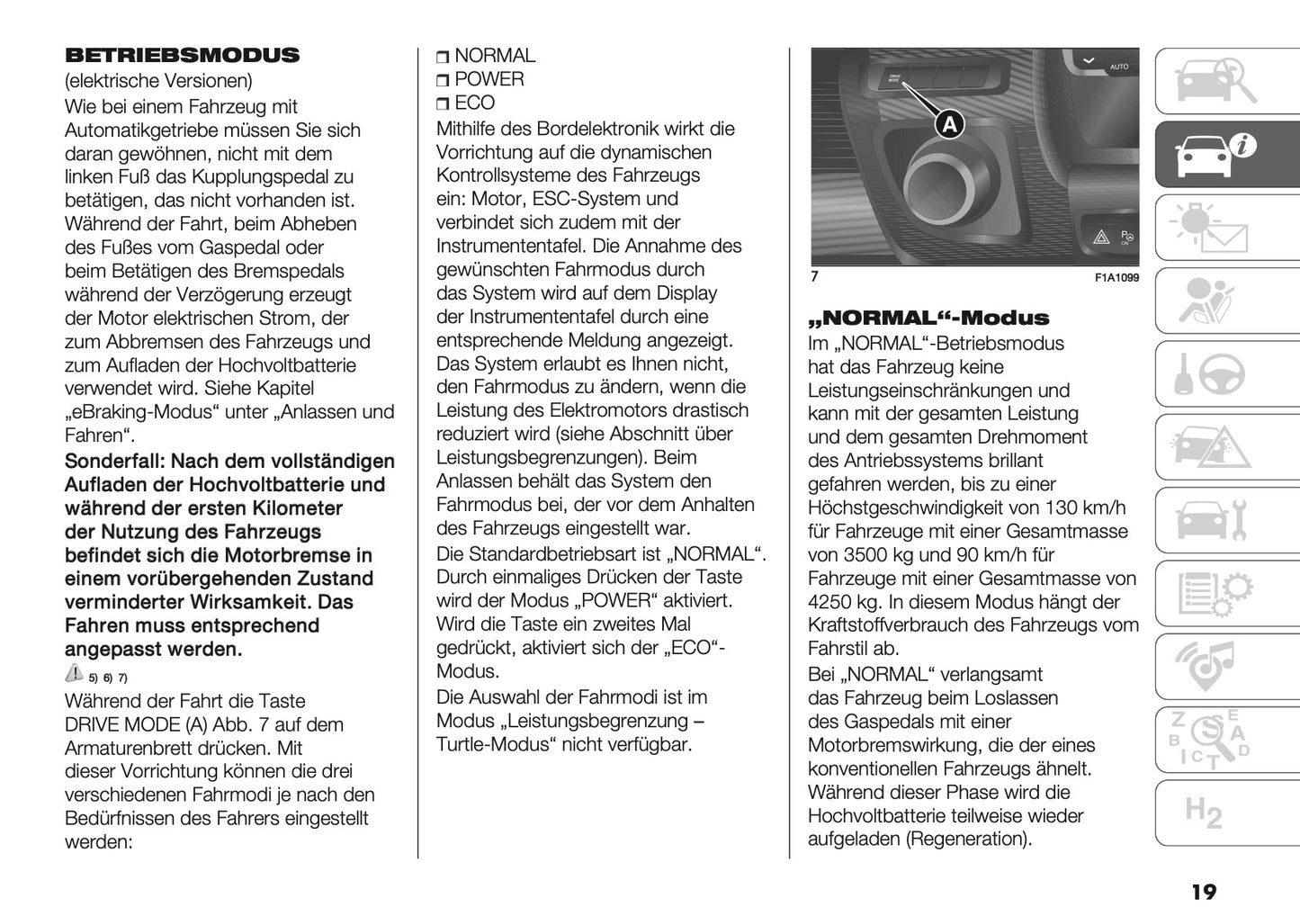 2025 Fiat Ducato Owner's Manual | German