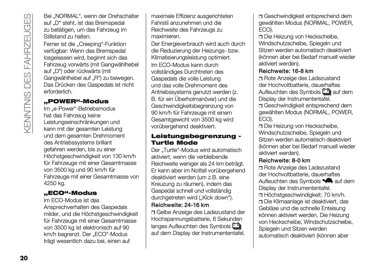 2025 Fiat Ducato Owner's Manual | German