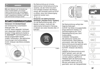 2025 Fiat Ducato Owner's Manual | German
