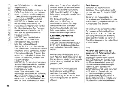 2025 Fiat Ducato Owner's Manual | German