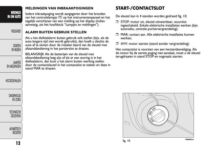 2010-2011 Fiat Ducato Gebruikershandleiding | Nederlands
