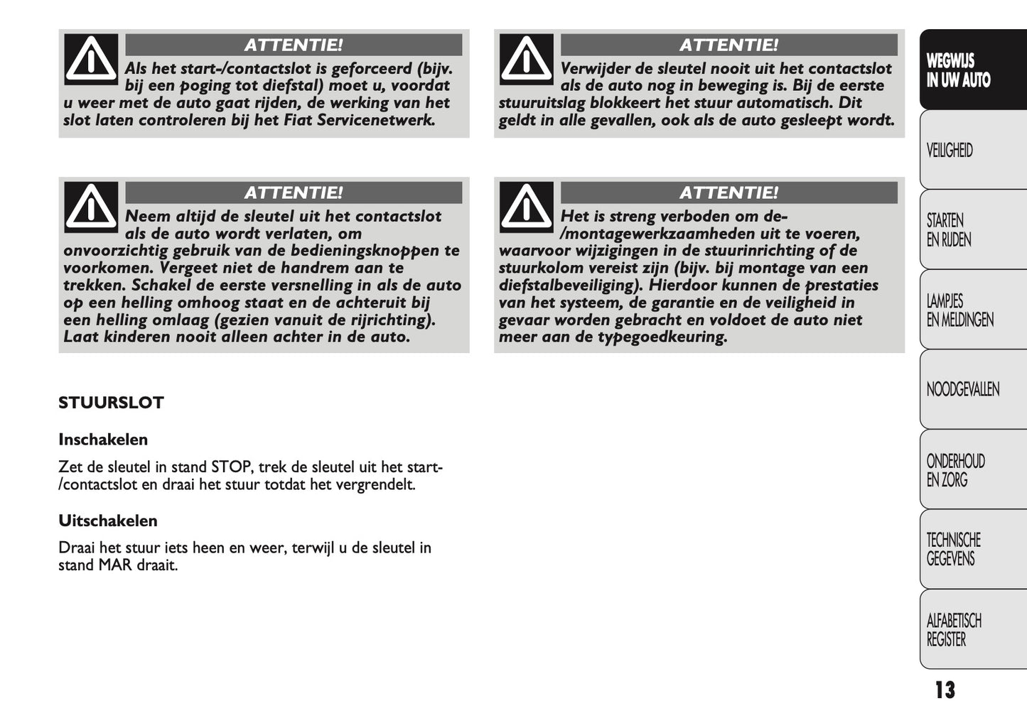 2010-2011 Fiat Ducato Gebruikershandleiding | Nederlands