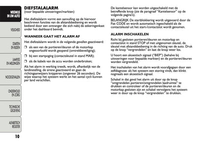 2011-2012 Fiat Ducato 250 Gebruikershandleiding | Nederlands