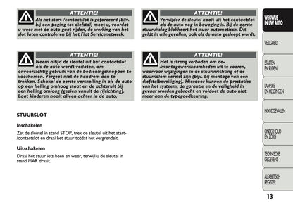 2011-2012 Fiat Ducato 250 Gebruikershandleiding | Nederlands