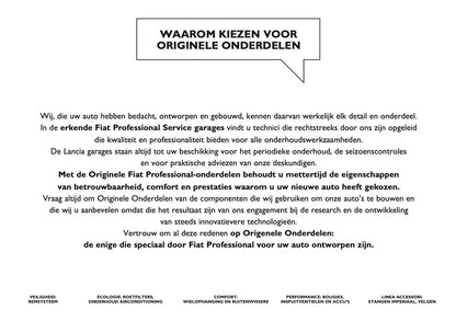 2011-2012 Fiat Ducato 250 Gebruikershandleiding | Nederlands