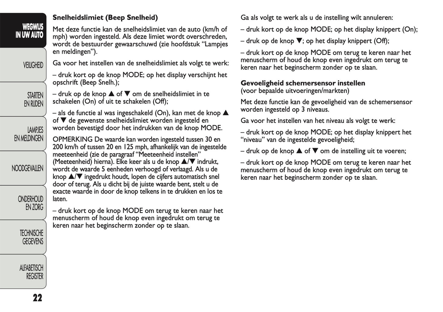 2011-2012 Fiat Ducato 250 Gebruikershandleiding | Nederlands