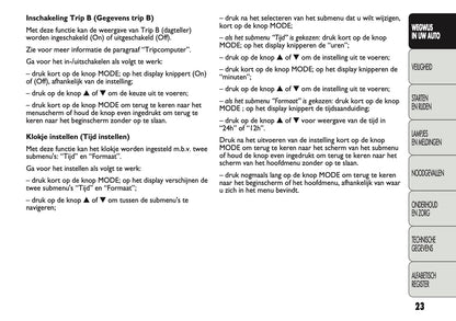 2011-2012 Fiat Ducato 250 Gebruikershandleiding | Nederlands