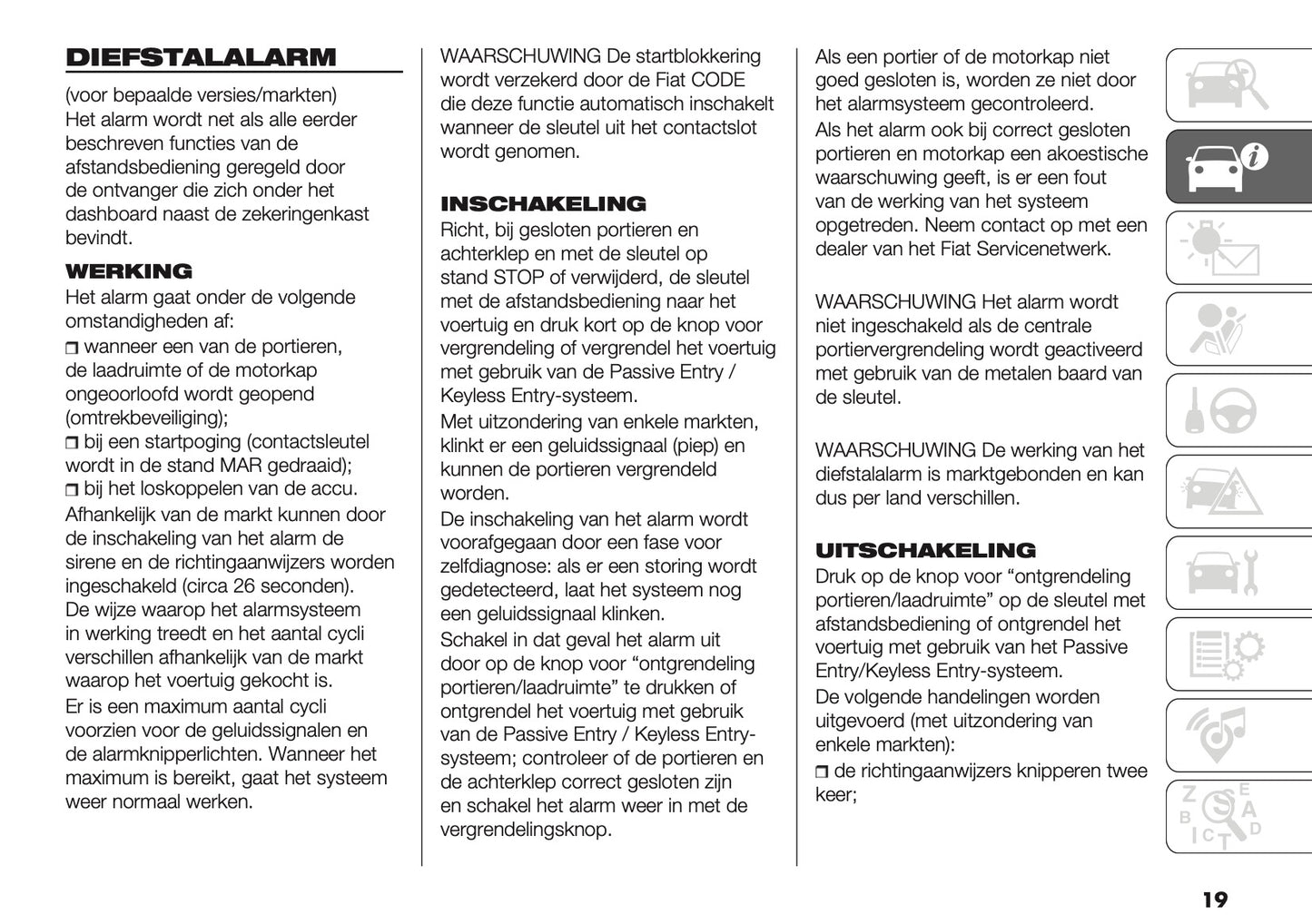 2024-2025 Fiat Ducato Gebruikershandleiding | Nederlands