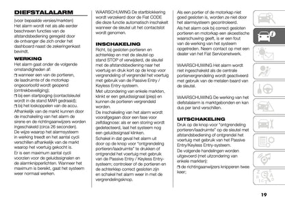 2024-2025 Fiat Ducato Gebruikershandleiding | Nederlands