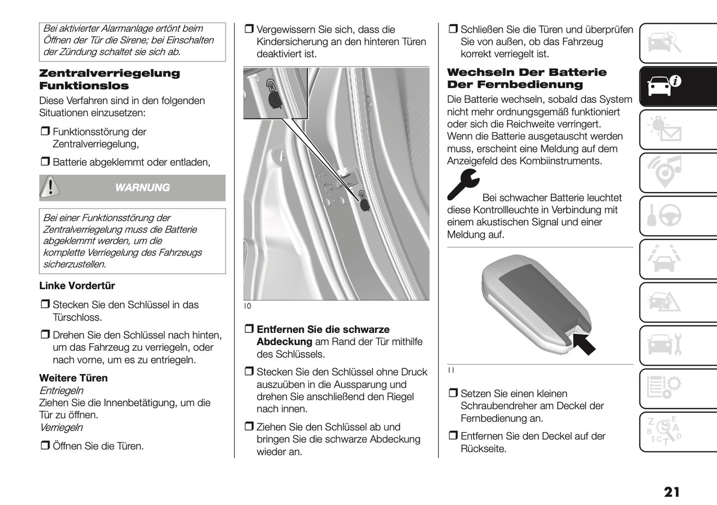 2025-2026 Fiat Grande Panda Owner's Manual | German