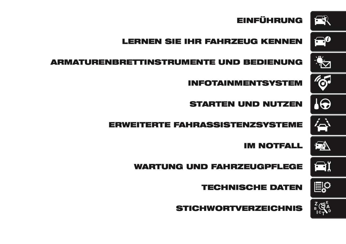 2026 Fiat Grande Panda Bedienungsanleitung | Deutsch