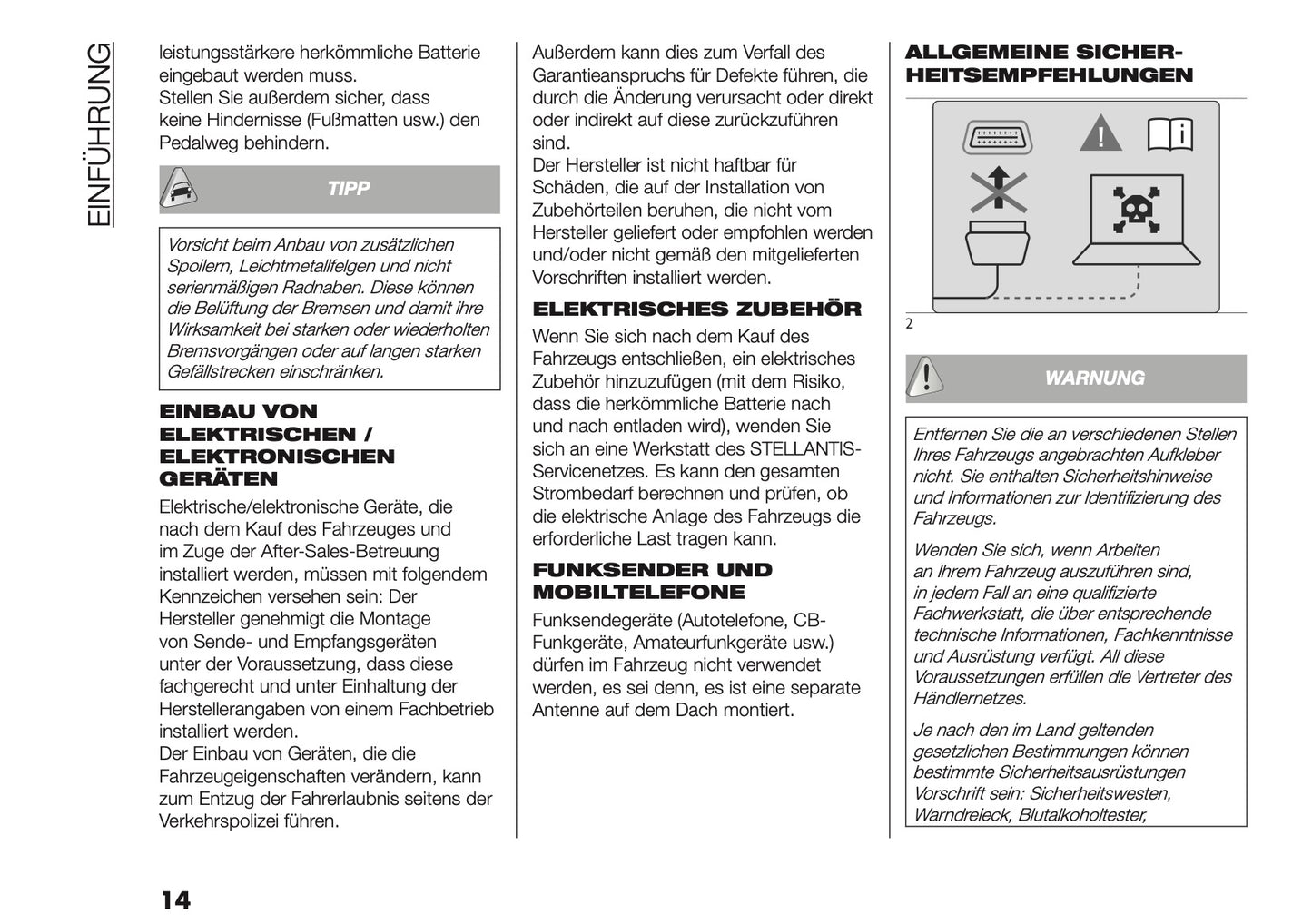 2026 Fiat Grande Panda Bedienungsanleitung | Deutsch