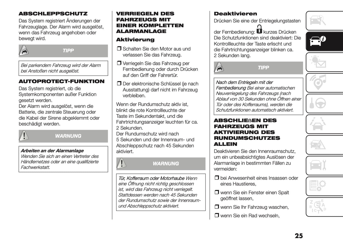 2026 Fiat Grande Panda Bedienungsanleitung | Deutsch