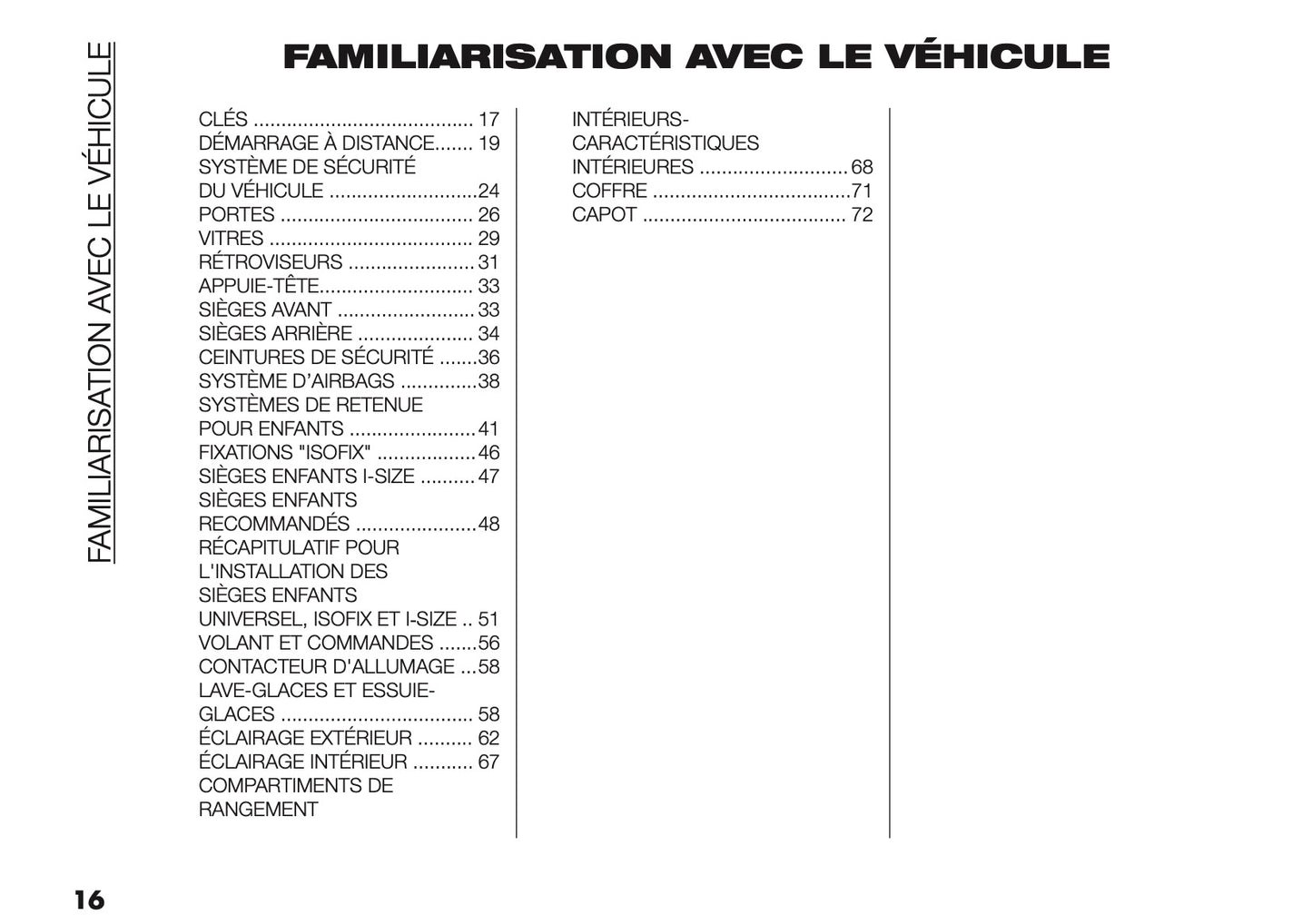 2025-2026 Fiat Grande Panda Owner's Manual | French