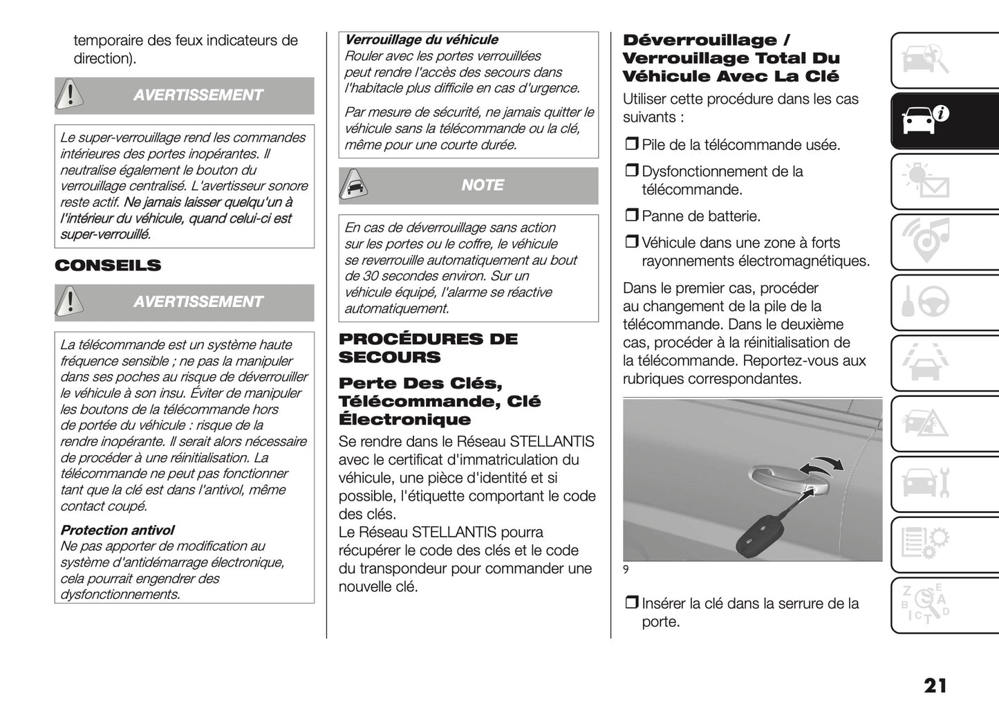2025-2026 Fiat Grande Panda Owner's Manual | French