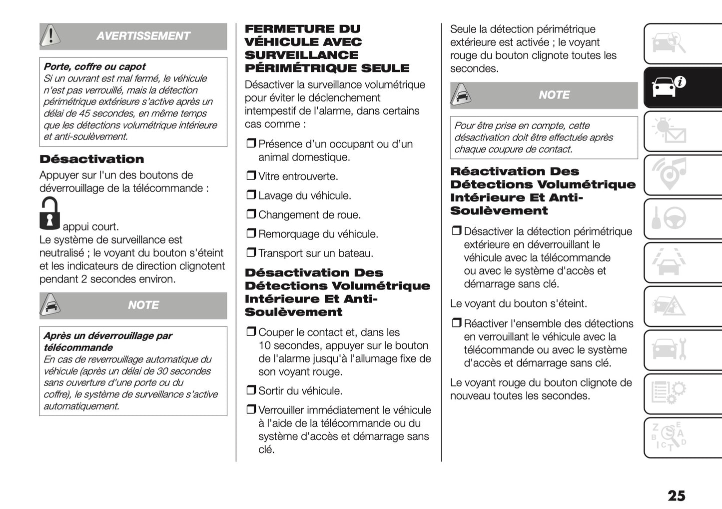 2025-2026 Fiat Grande Panda Owner's Manual | French
