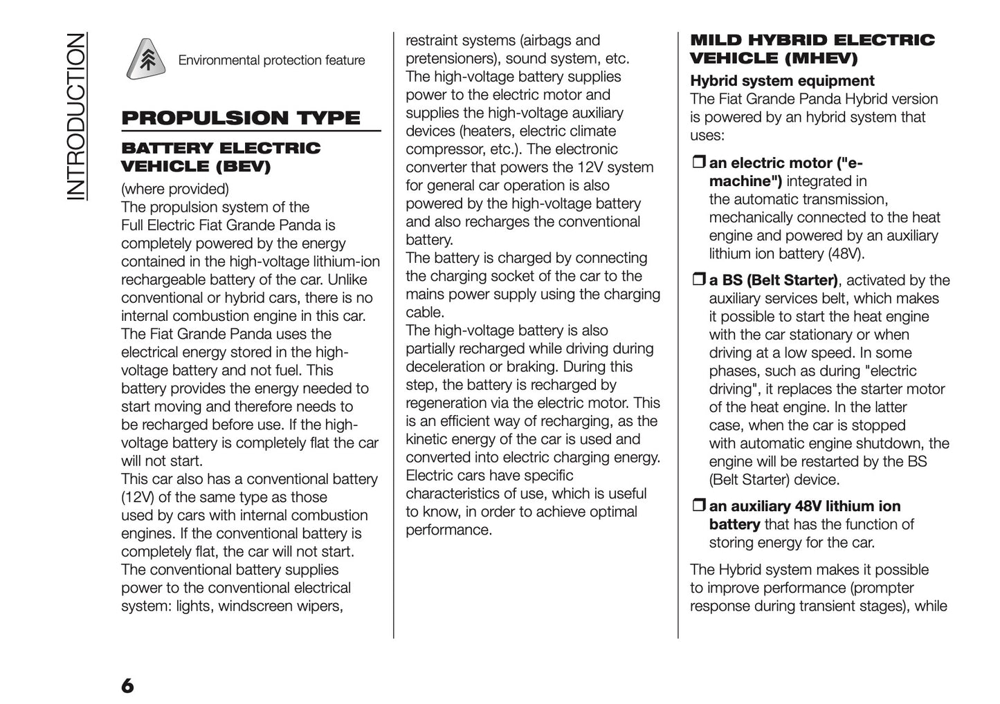 2026 Fiat Grande Panda Owner's Manual | English