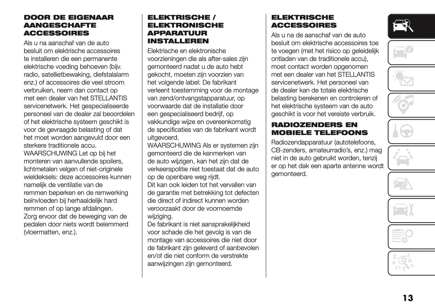 2025 Fiat Grande Panda Owner's Manual | Dutch