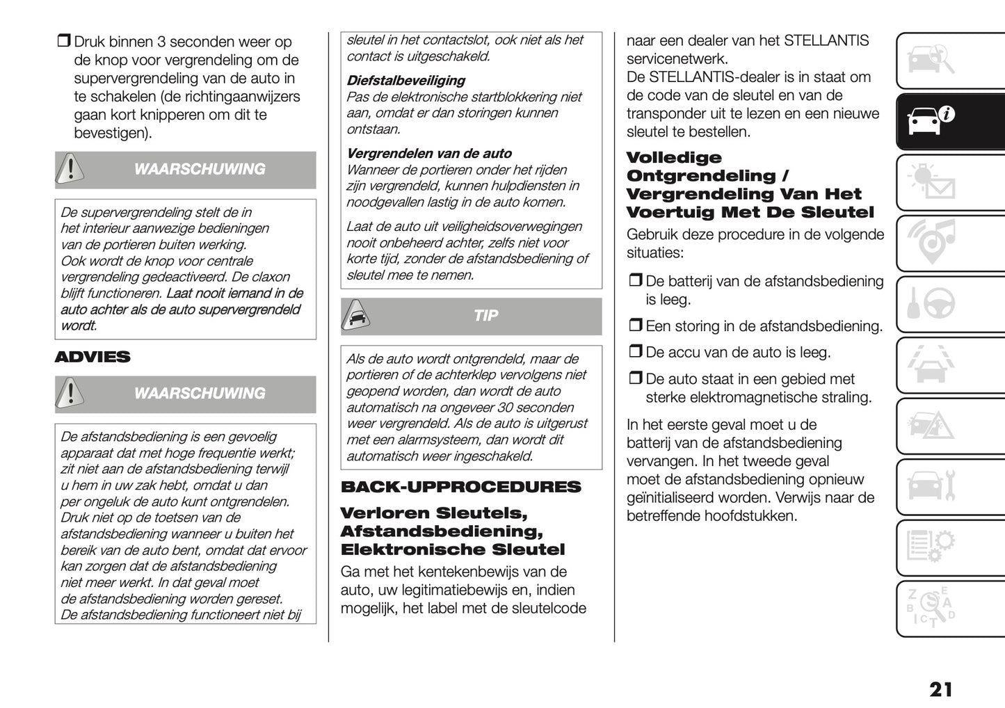 2025 Fiat Grande Panda Owner's Manual | Dutch