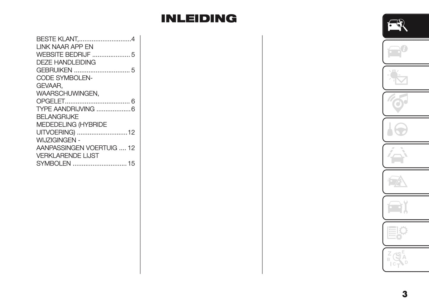 2025 Fiat Grande Panda Owner's Manual | Dutch