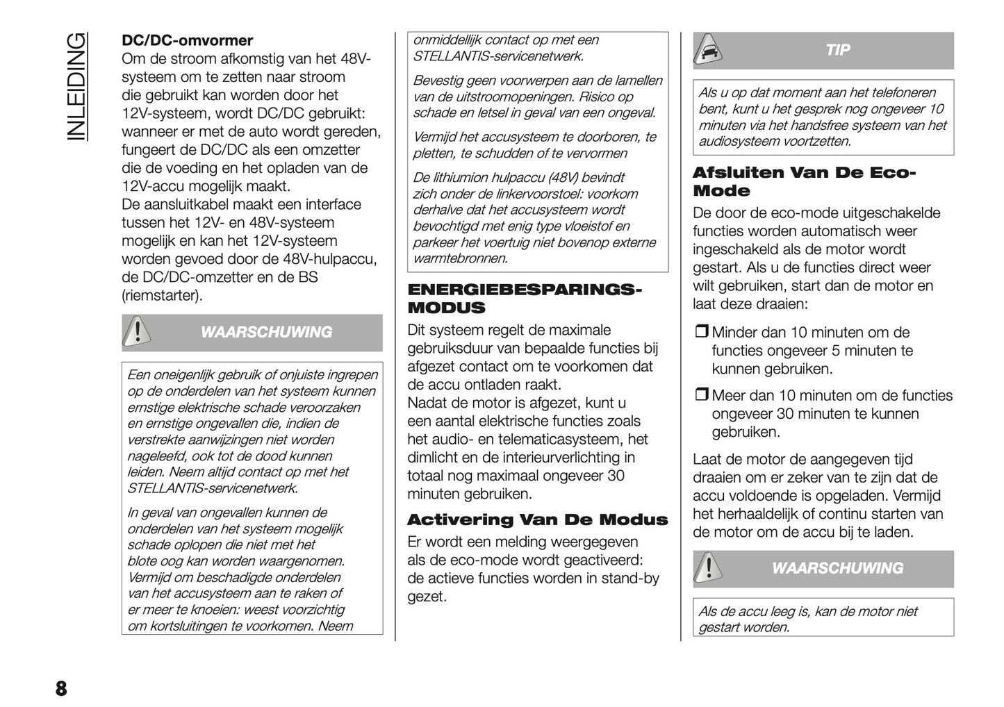 2025 Fiat Grande Panda Owner's Manual | Dutch