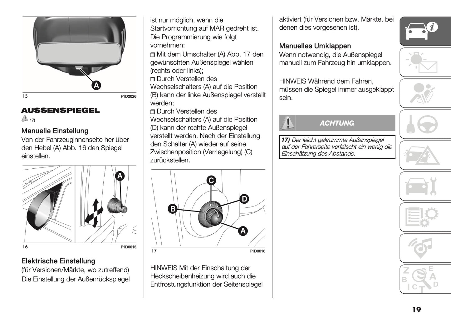 2025-2026 Fiat Panda/Pandina Owner's Manual | German