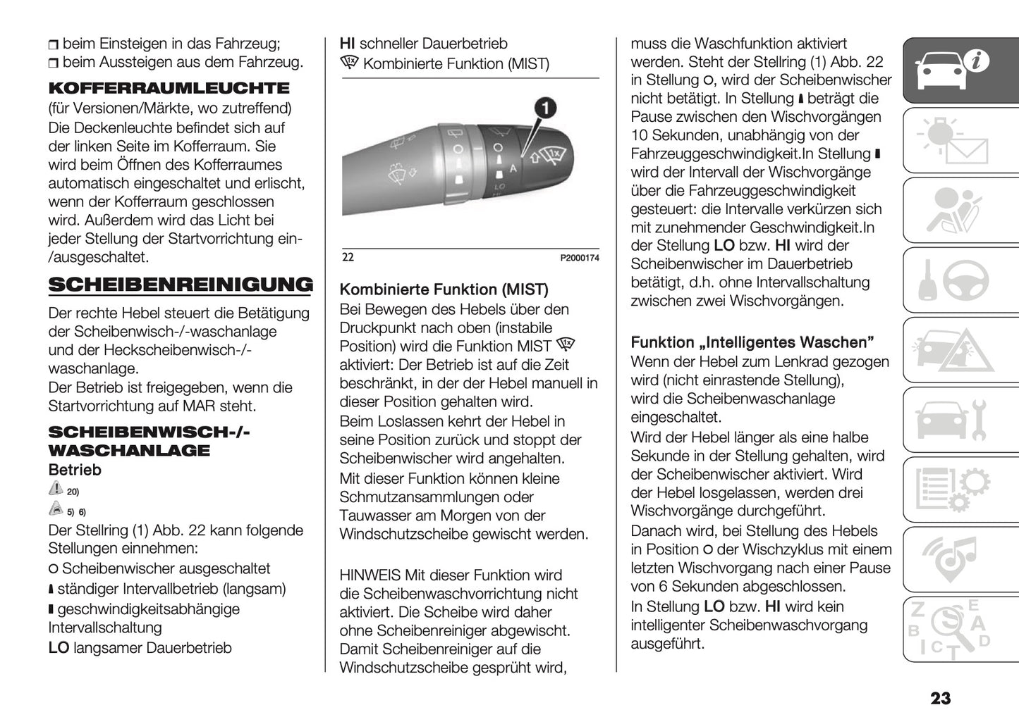 2025-2026 Fiat Panda/Pandina Owner's Manual | German