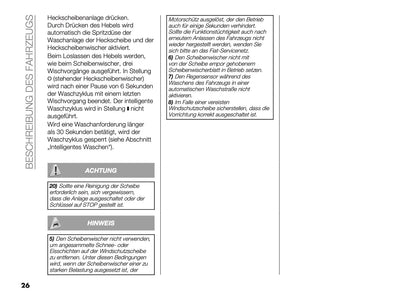 2025-2026 Fiat Panda/Pandina Owner's Manual | German