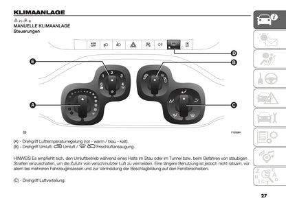 2025-2026 Fiat Panda/Pandina Owner's Manual | German