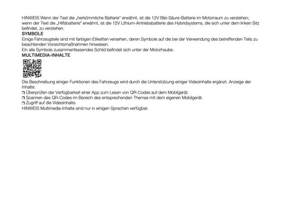 2025-2026 Fiat Panda/Pandina Owner's Manual | German