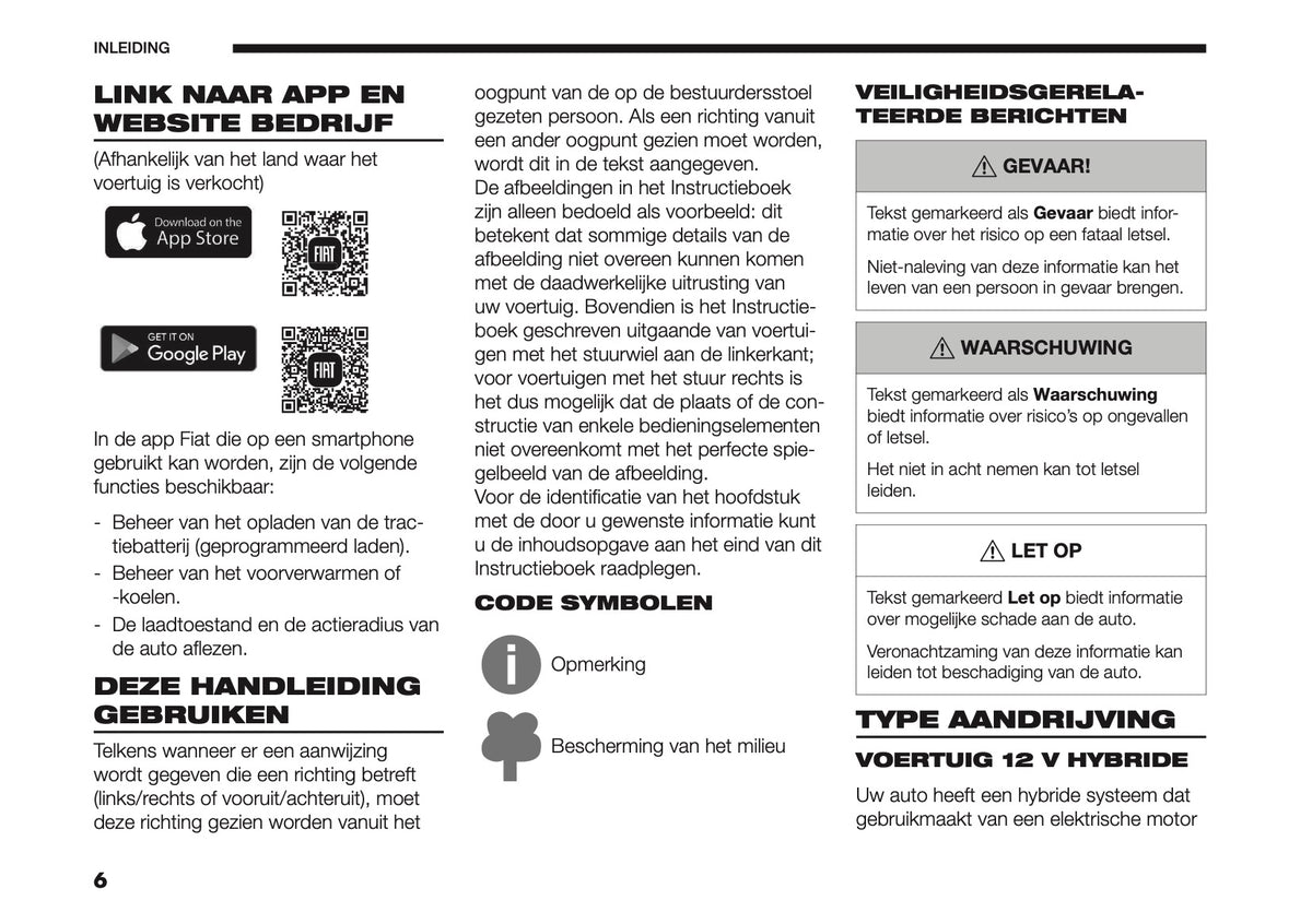 2026 Fiat Panda/Pandina Owner's Manual | German