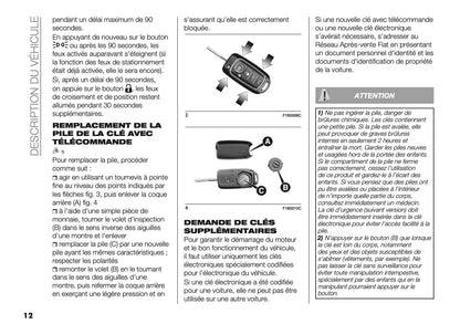 2026 Fiat Panda/Pandina Owner's Manual | French