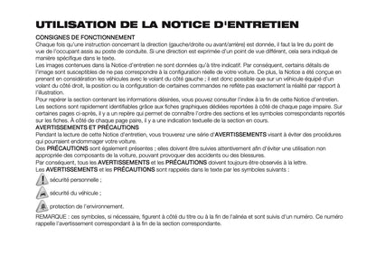 2026 Fiat Panda/Pandina Owner's Manual | French