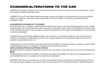 2024-2025 Fiat Panda/Panda Cross Owner's Manual | English