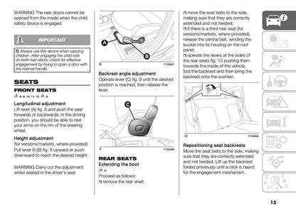 2025-2026 Fiat Panda/Pandina Owner's Manual | English