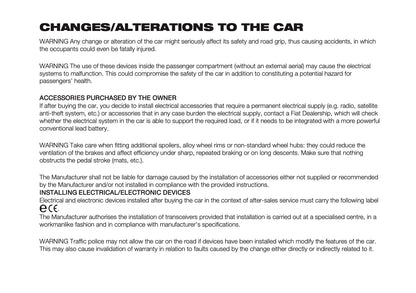 2025-2026 Fiat Panda/Pandina Owner's Manual | English