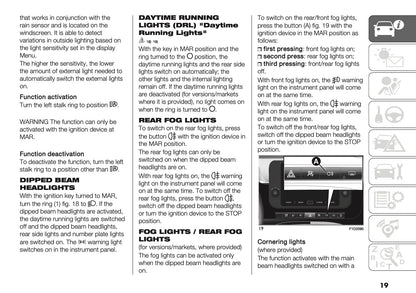 2026 Fiat Panda/Pandina Owner's Manual | English