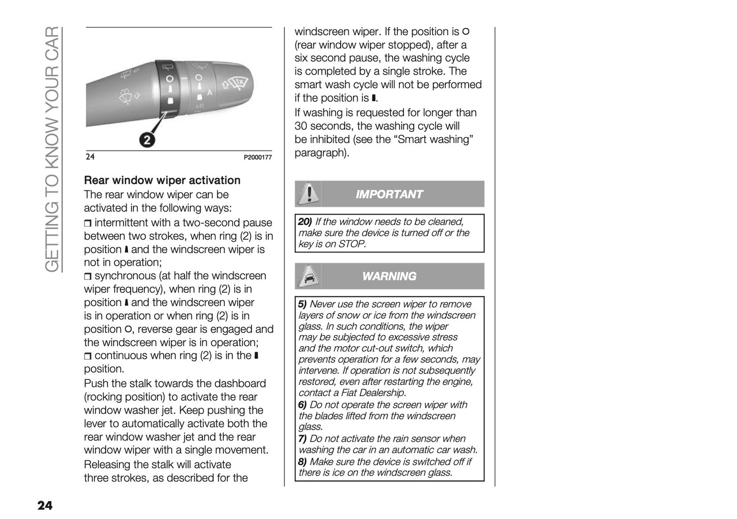 2026 Fiat Panda/Pandina Owner's Manual | English