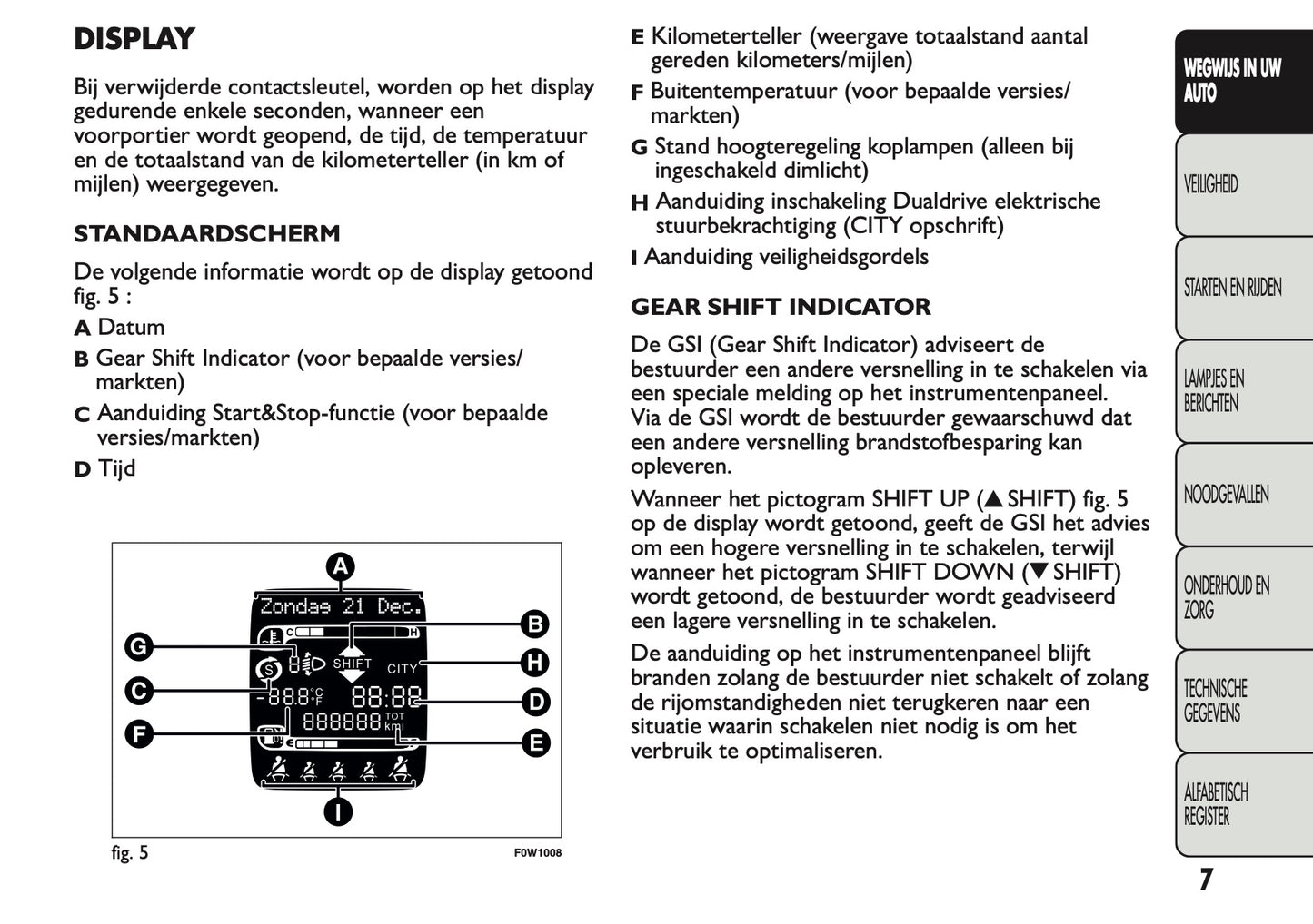 2013 Fiat Panda Gebruikershandleiding | Nederlands