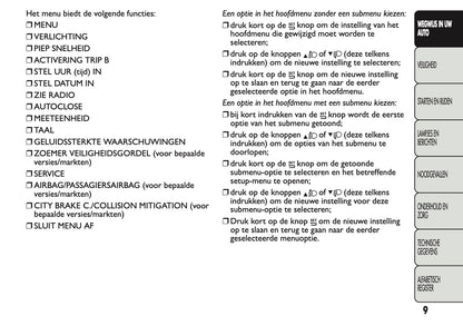 2013 Fiat Panda Gebruikershandleiding | Nederlands