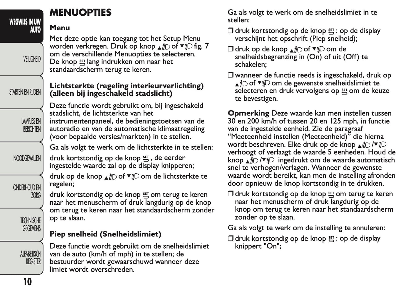 2013 Fiat Panda Gebruikershandleiding | Nederlands