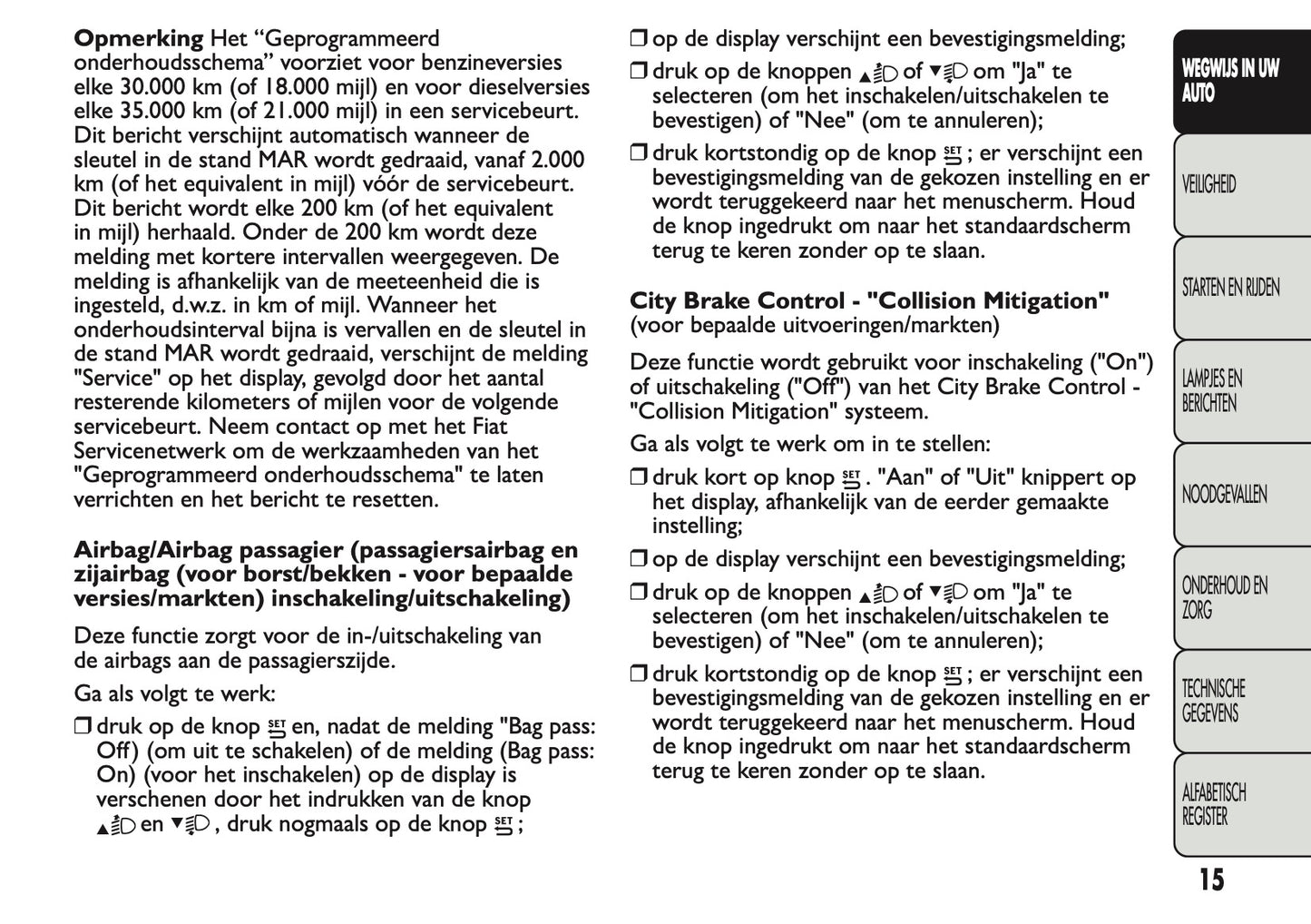 2013 Fiat Panda Gebruikershandleiding | Nederlands