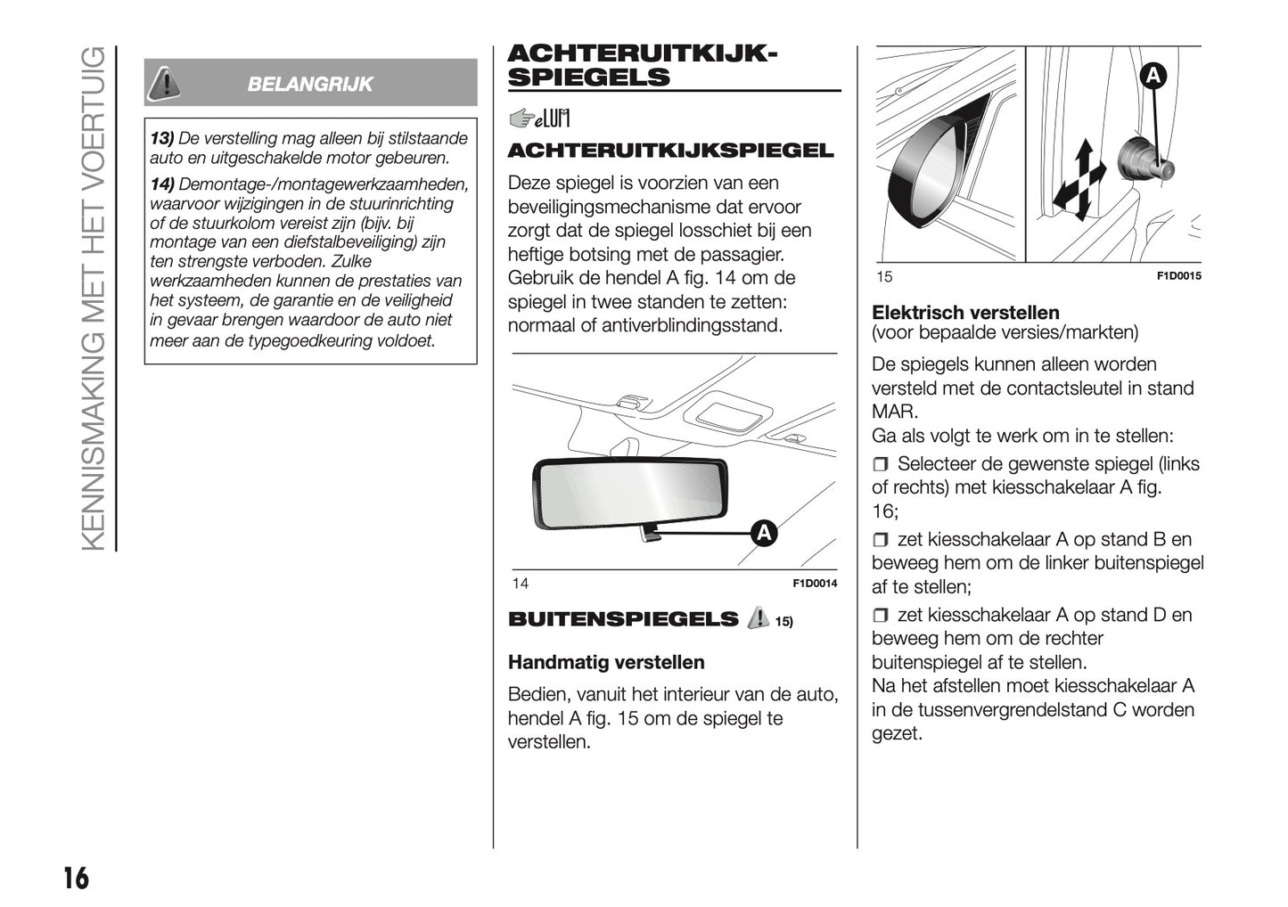 2018-2019 Fiat Panda Gebruikershandleiding | Nederlands